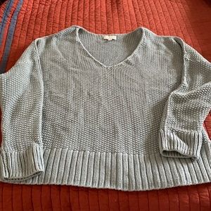 Lucky brand, blue/grey sweater